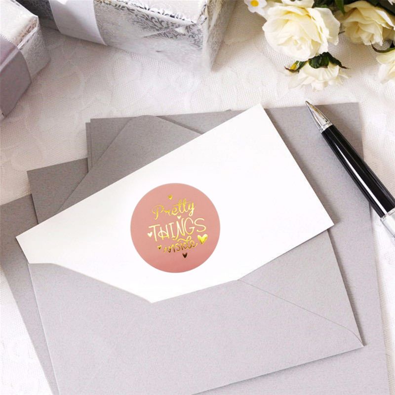 Set 500 Miếng Dán Trang Trí Sổ Tay Hình Ngôi Sao Xinh Xắn