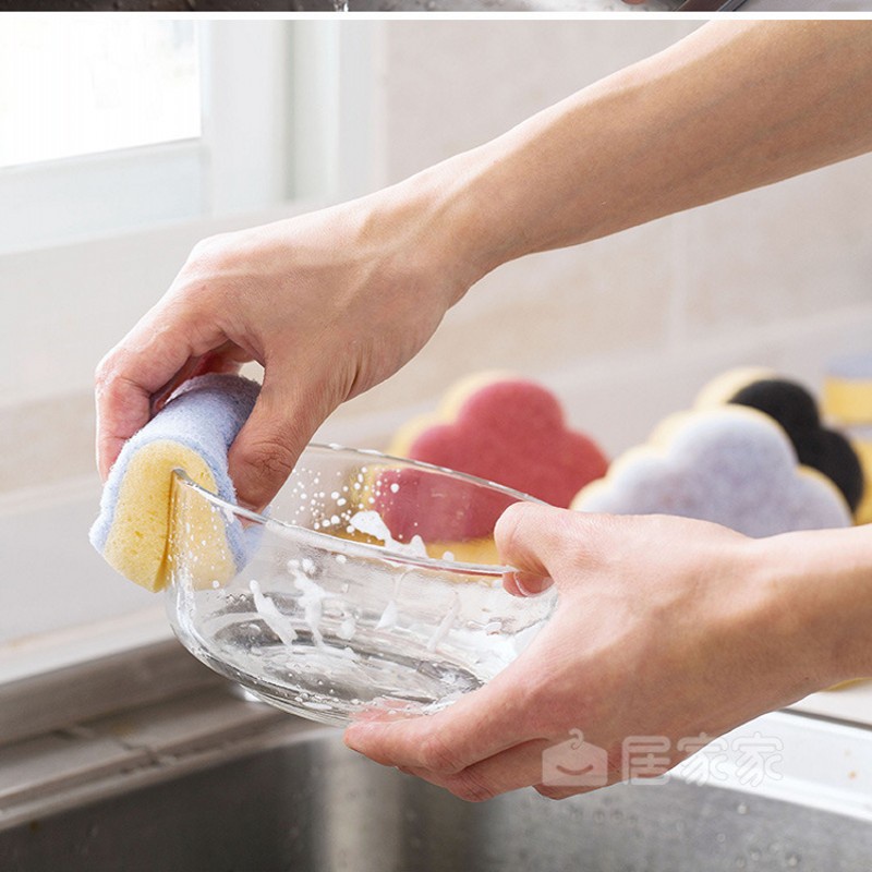 Miếng bọt biển rửa chén hình đám mây độc đáo