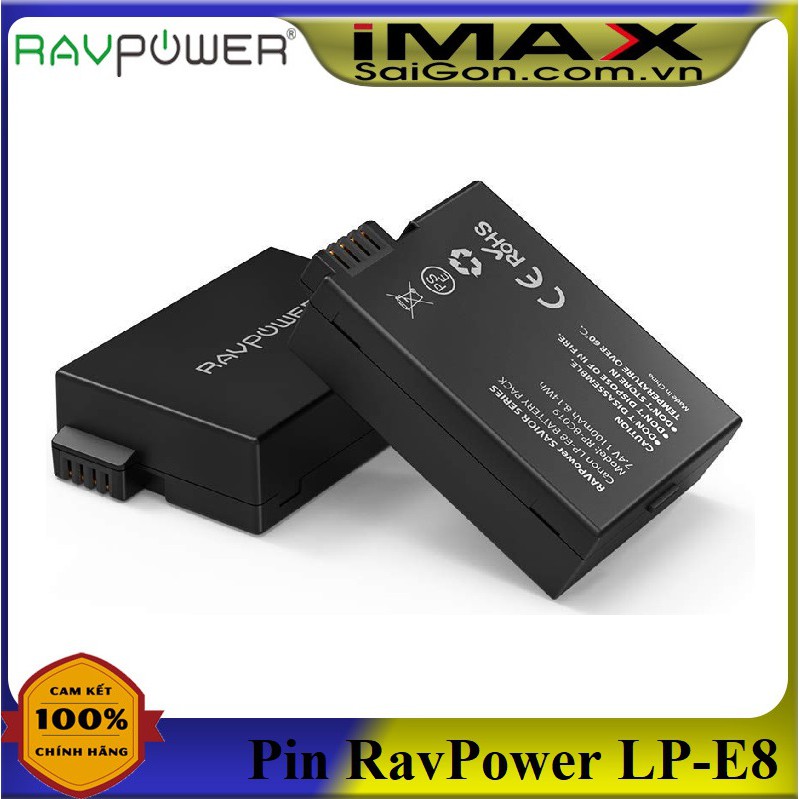 PIN CANON LP-E8 RAVPOWER