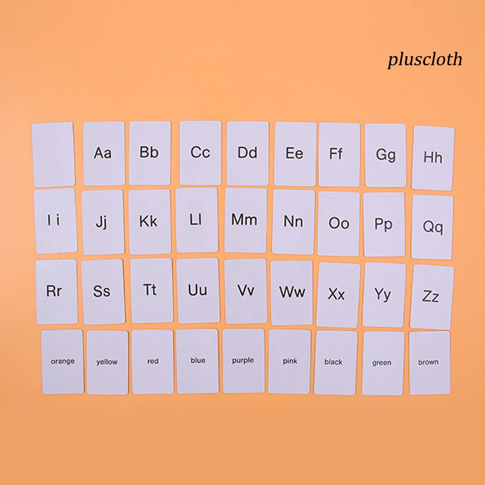 Bộ 2 Thẻ Chữ Cái Tiếng Anh Cho Bé