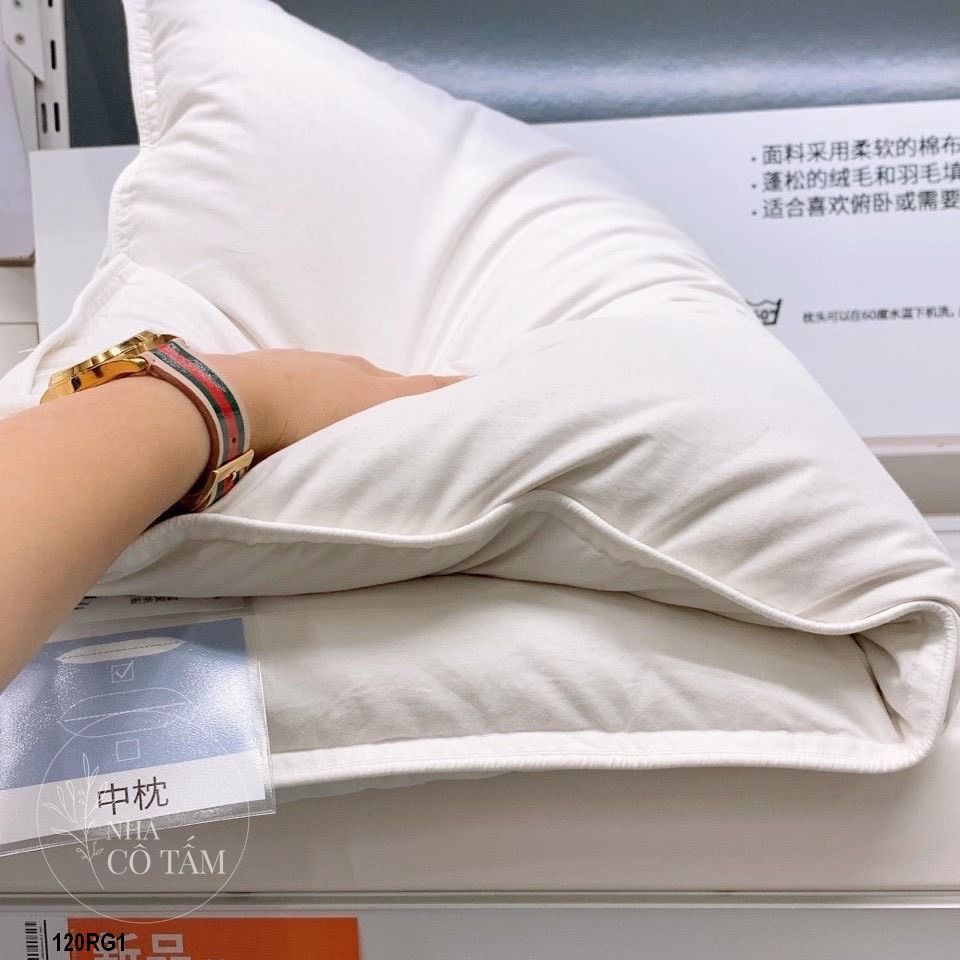 [Hàng Loại 1] Ruột gối lông vũ IKEA Cao Cấp Siêu Mềm Mịn Nhà Cô Tấm