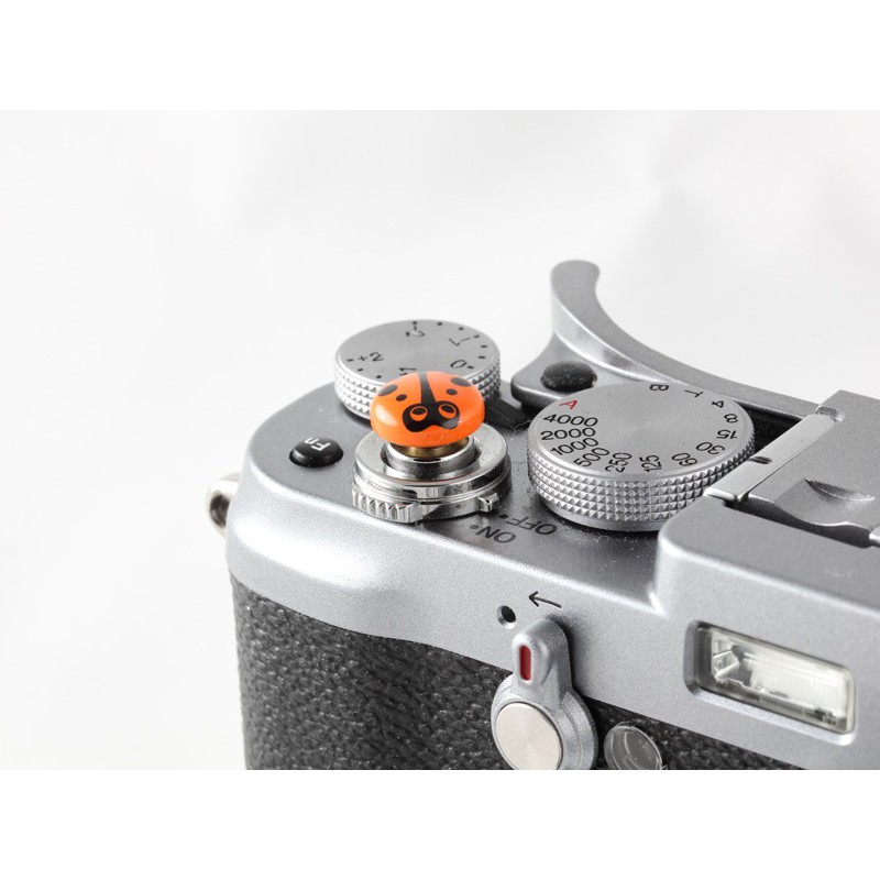 Shutter Button - Nút Bấm Chụp Ảnh Hình Bọ Ladybug Dành Cho Máy Ảnh Fujifilm, Leica, Contax, ...