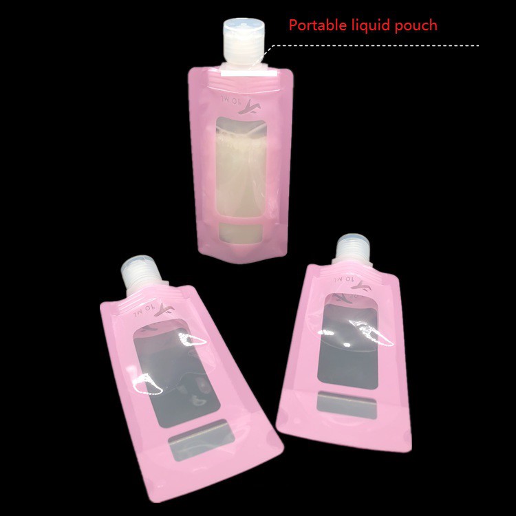 Set 100 túi đựng mỹ phẩm 90ml có nắp vặn tiện dụng