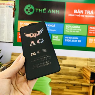 kính cường lực chống bám vân tay cho iPhone XS Max, Cường Lực IPhone Nhám Full Màn Chống Vân Tay