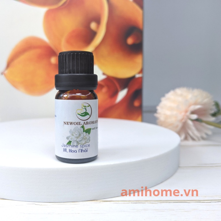 Tinh dầu Hoa Nhài nguyên chất Viện Hàn Lâm lọ 10ml xông tinh dầu khuếch tán thiên nhiên