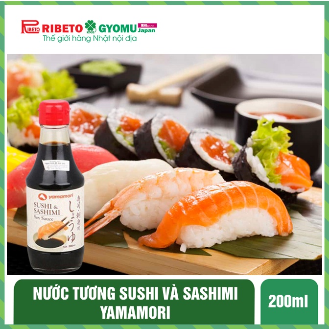 Nước tương Sushi &amp; Sashimi (YAMAMORI) Nhật Bản