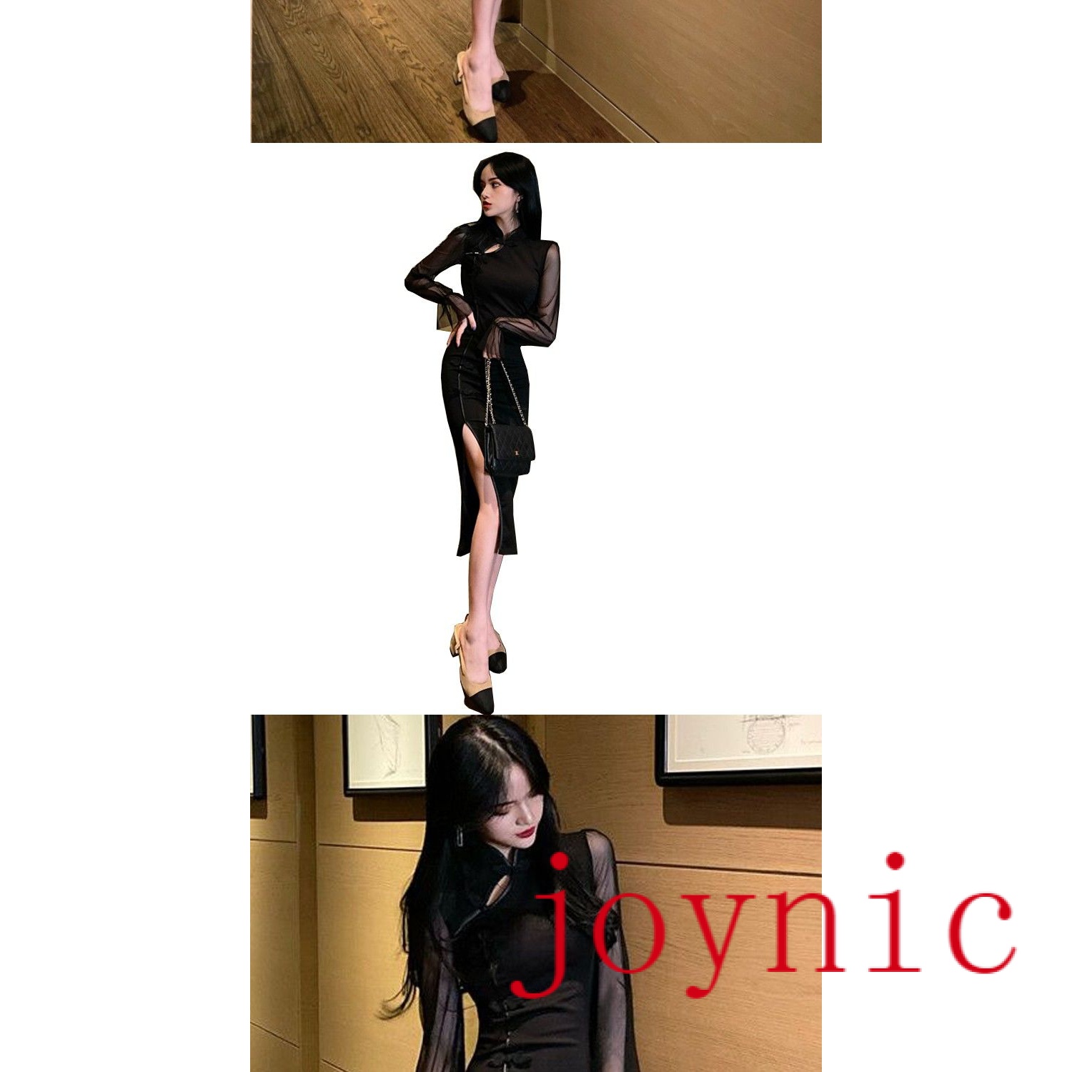 XL Đầm Midi Kiểu Dáng Hàn Quốc Đơn Giản Quyến Rũ Cho Nữ | BigBuy360 - bigbuy360.vn