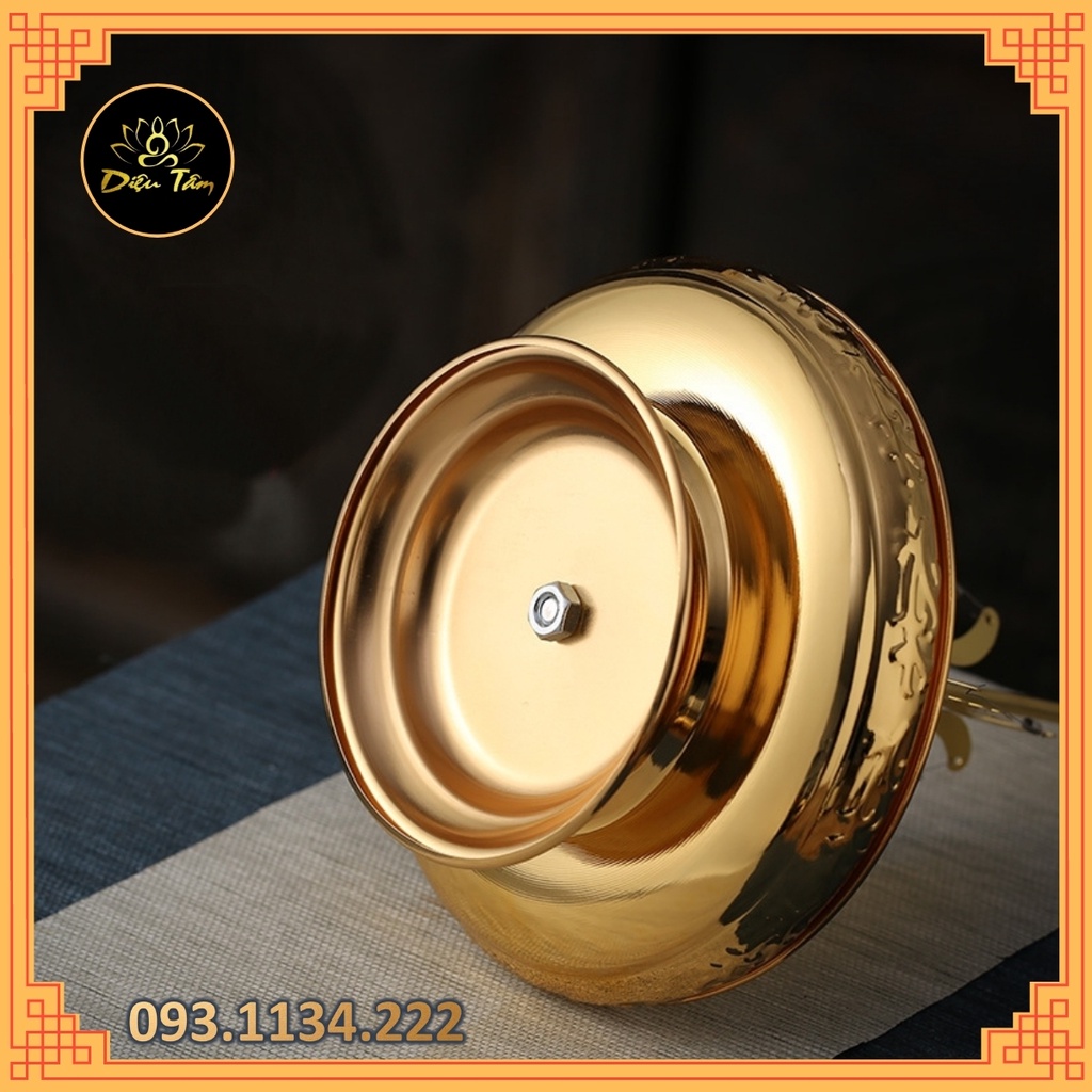 Khay Nhang Hương Vòng - Đồ Thờ Cúng khay hình rồng vàng