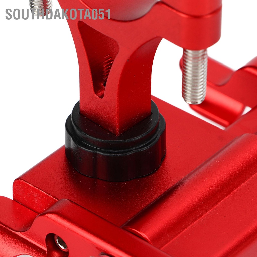 Hàng Sẵn Giá đỡ điện thoại trên xe đạp có thể điều chỉnh bằng hợp kim nhôm chống rung ngoài trời【Southdakota051】