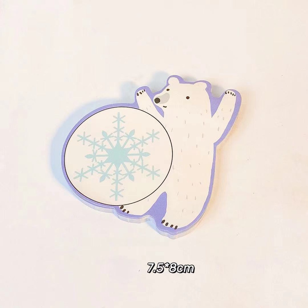 Giấy Ghi Chú Tự Ghi Chú Họa Tiết Dễ Thương