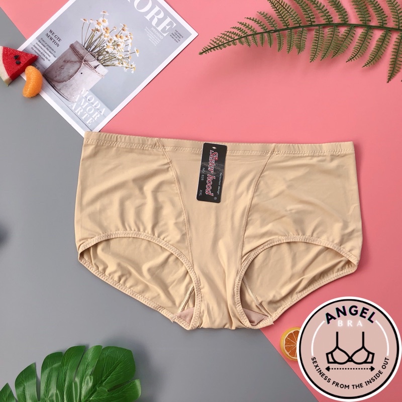 Quần lót nữ thun lạnh co giãn, nâng mông, chip big size, nôi y Thái Lan 828 Sisterhood - angel.bra