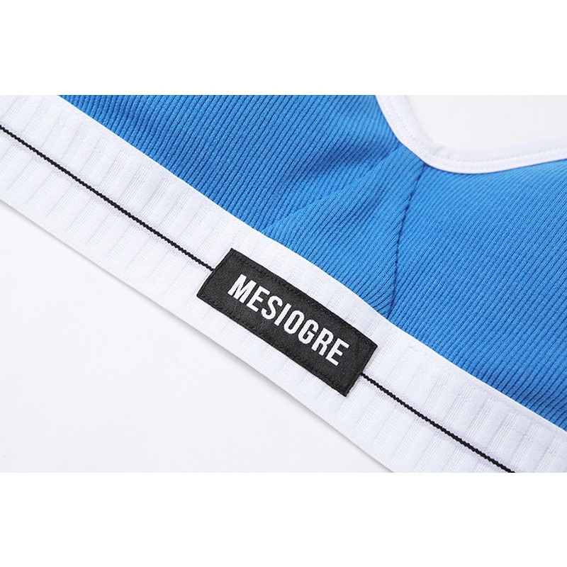 Bộ Đồ Lót Thể Thao Cotton Tăm Cạp Cao S483