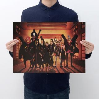 Poster in họa tiết hoạt hình phong cách cổ điển