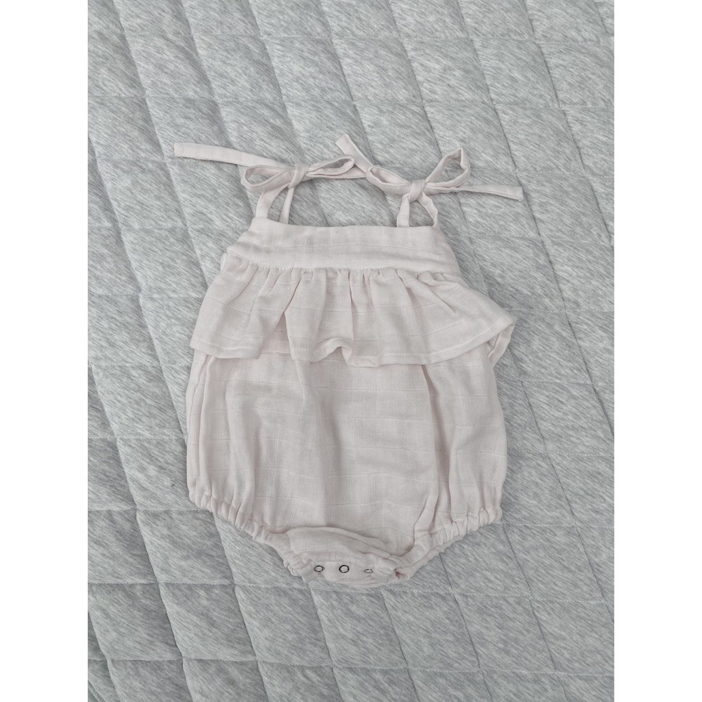 Muslin Lily Romper (Romper Bèo Vải Xô Organic Cotton)
