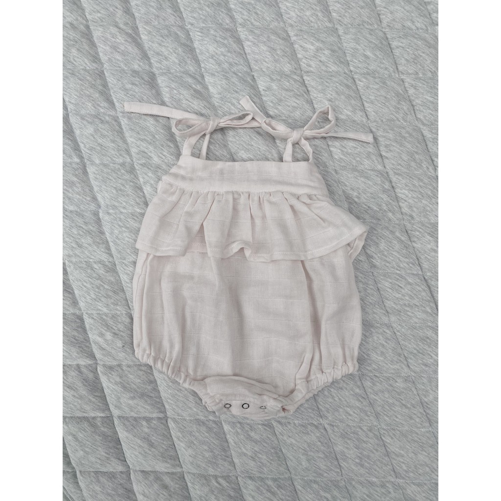 Muslin Lily Romper (Romper Bèo Vải Xô Organic Cotton)