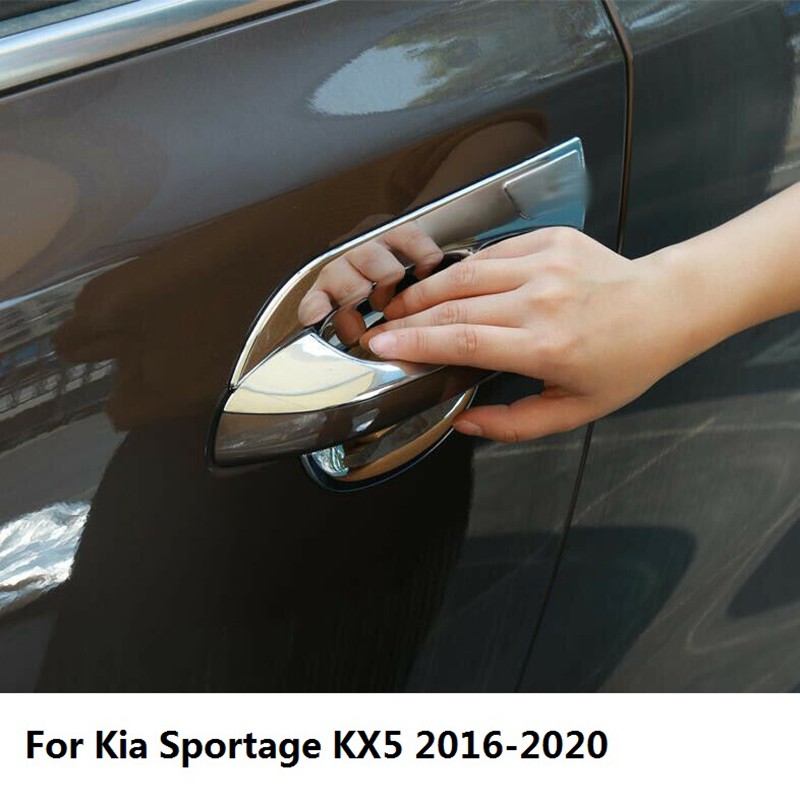 Ốp Bọc Bảo Vệ Tay Nắm Cửa Xe Hơi Kia Sportage Kx5 2016-2020