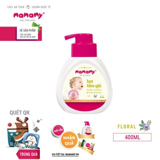 Bọt tắm gội Mamamy 400ml ( sữa tắm gội 2 trong 1 Hương Thiên Nhiên )