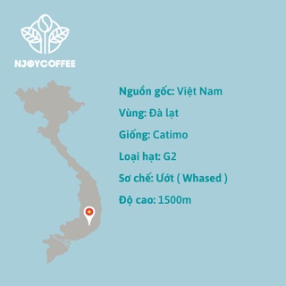 Cà phê Arabica Cầu Đất ( V60, Espresso, Moka pot ) - Njoy coffee
