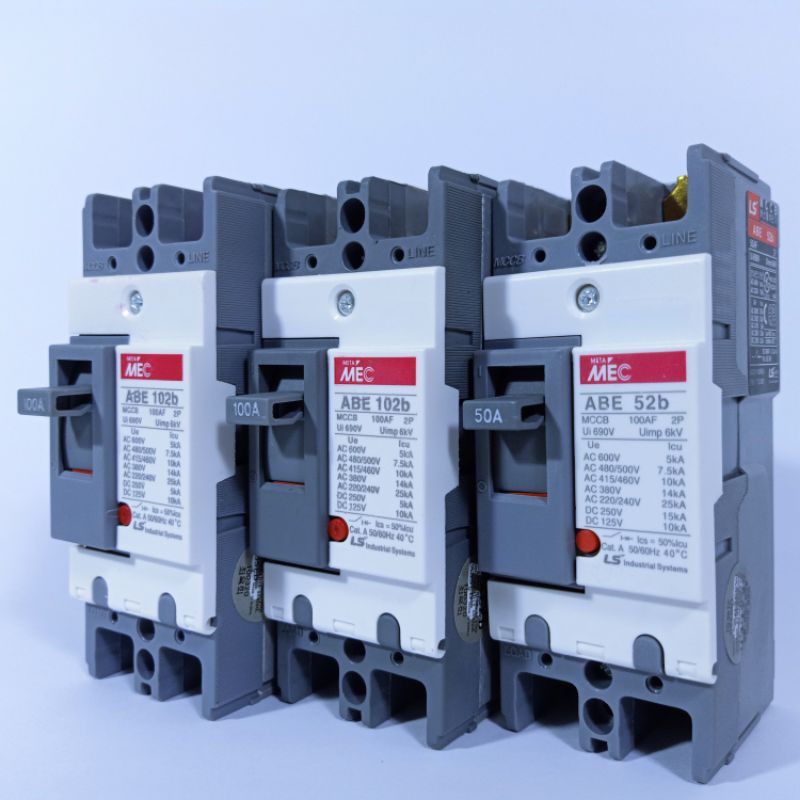 Aptomat 2 Pha LS - MCCB LS MetaMec ABE 20A~100A