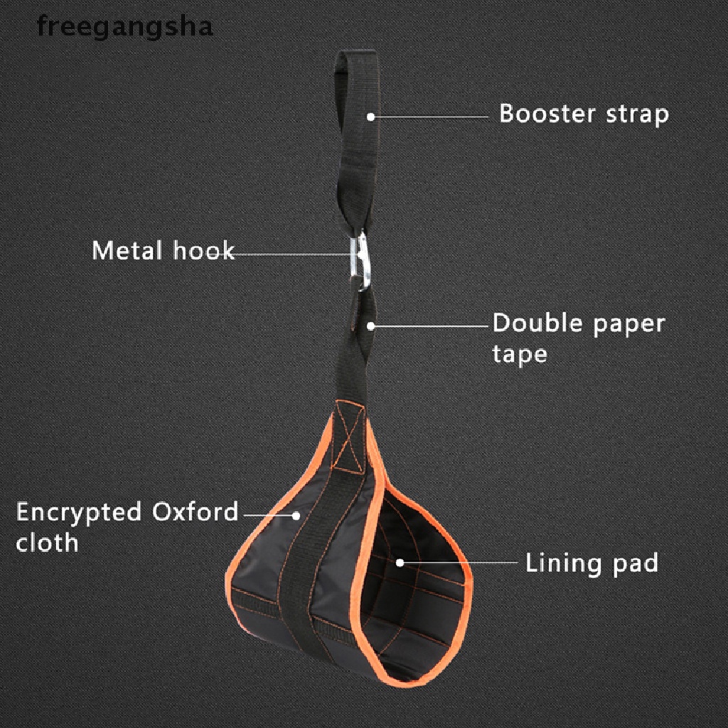 [FREG] Fitness Abdominal Hanging Belt ABS Training Straps Support Pull-up Sling FDH