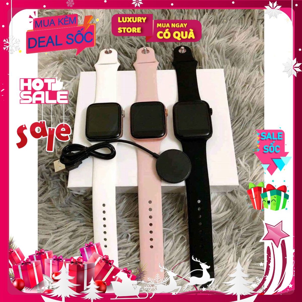 Đồng Hồ Thông Minh Nam/Nữ T500 - Thay Hình Nền, Đo nhịp tim, Smart Watch T500, kèm đế sạc theo đồng hồ