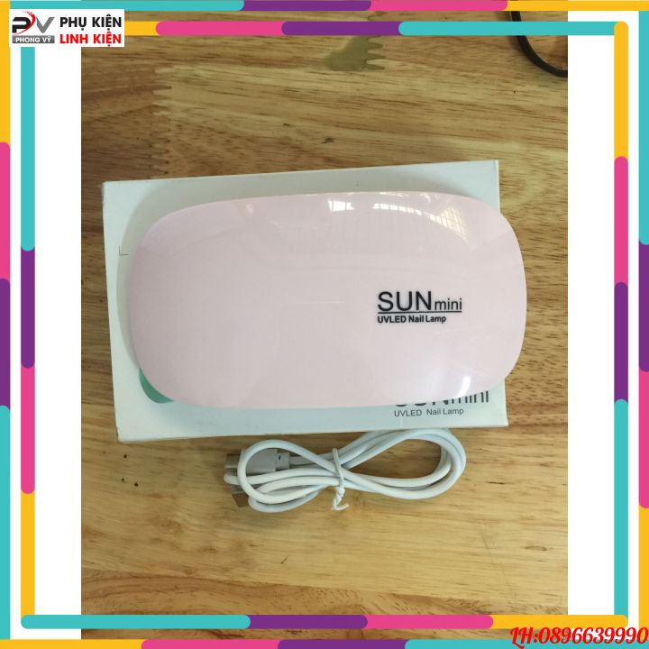 Máy hơ gel móng tay móng chân - SUN MINI nhỏ gọn, tiện lợi, khô siêu tốc