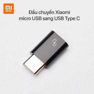 Đầu chuyển MicroUsb sang Type-C Xiaomi chính hãng