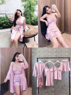 SET ĐỒ NGỦ CAO CẤP - KÈM QUÀ XỊN