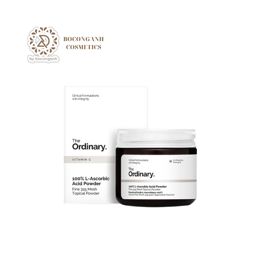BỘT VITAMIN C TRẮNG DA THE ORDINARY 100% L- ASCORBIC ACID POWDER 20G