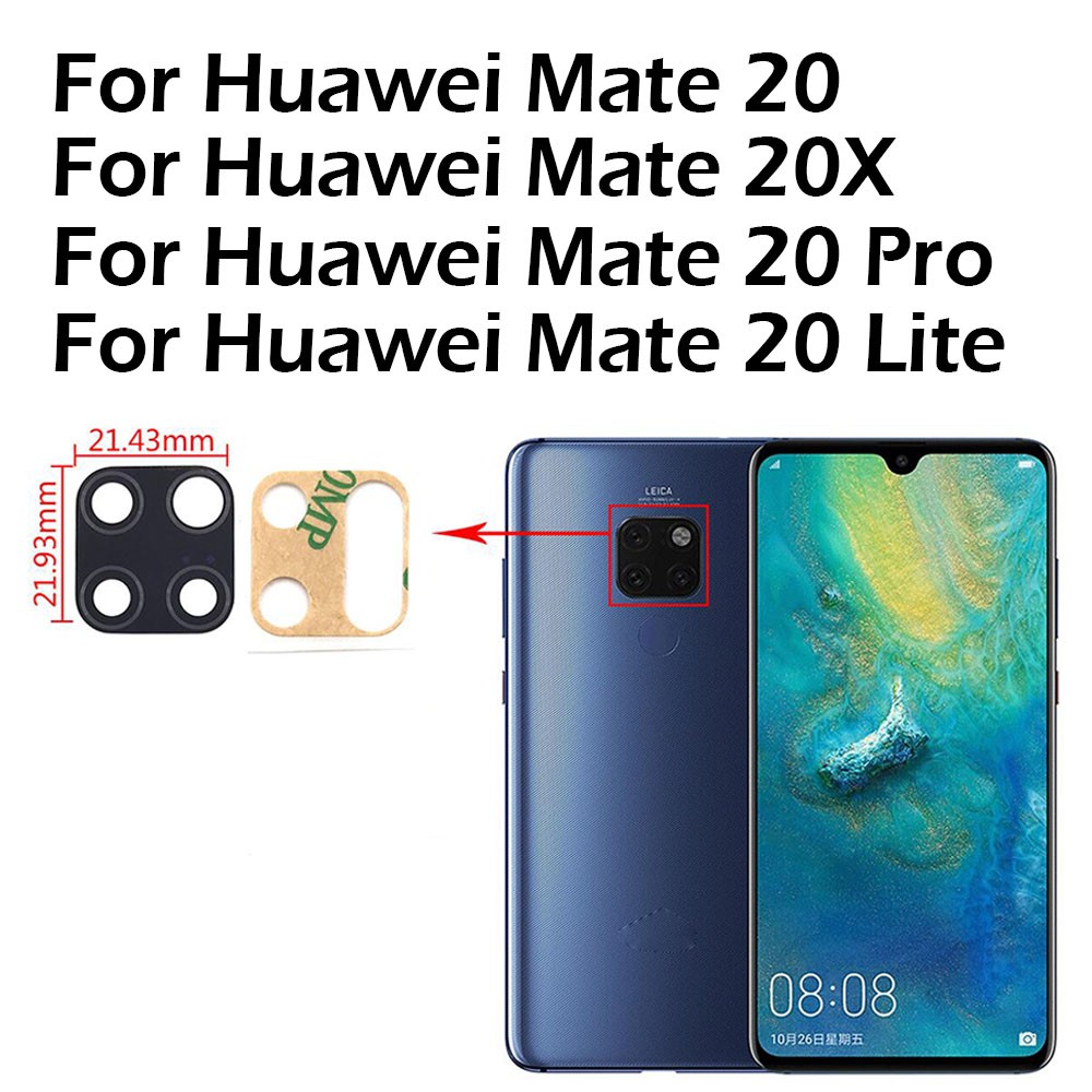 10 Ống Kính Camera Sau Thay Thế Cho Điện Thoại Huawei Mate 30 Lite Mate 20 Pro 20x