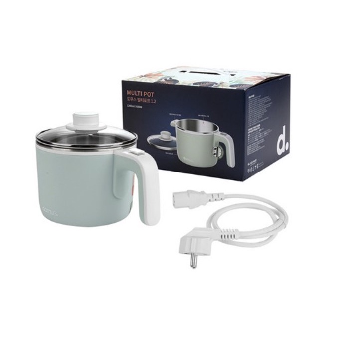 Nồi Lẩu Điện Mini Chống Dính Cao Cấp 1.2L DOMUS Hàn Quốc [Hàng Chính Hãng]