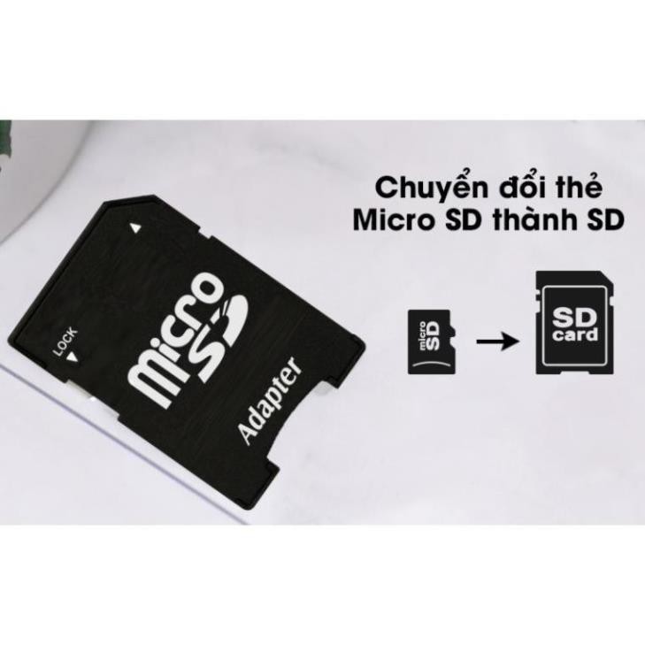 Adapter thẻ nhớ chuyển đổi thẻ nhớ Micro SD (TF) sang SD - Dùng cho Laptop, CAMERA