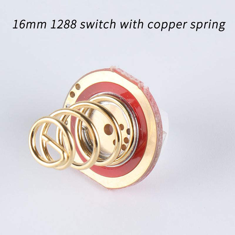 Công Tắc Đèn Pin 16mm 1288 Cho Convoy S2 + / S3 / M1 / M2 / C8