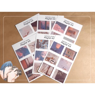 Tờ Bullet Journal sticker: Playlist Kit A