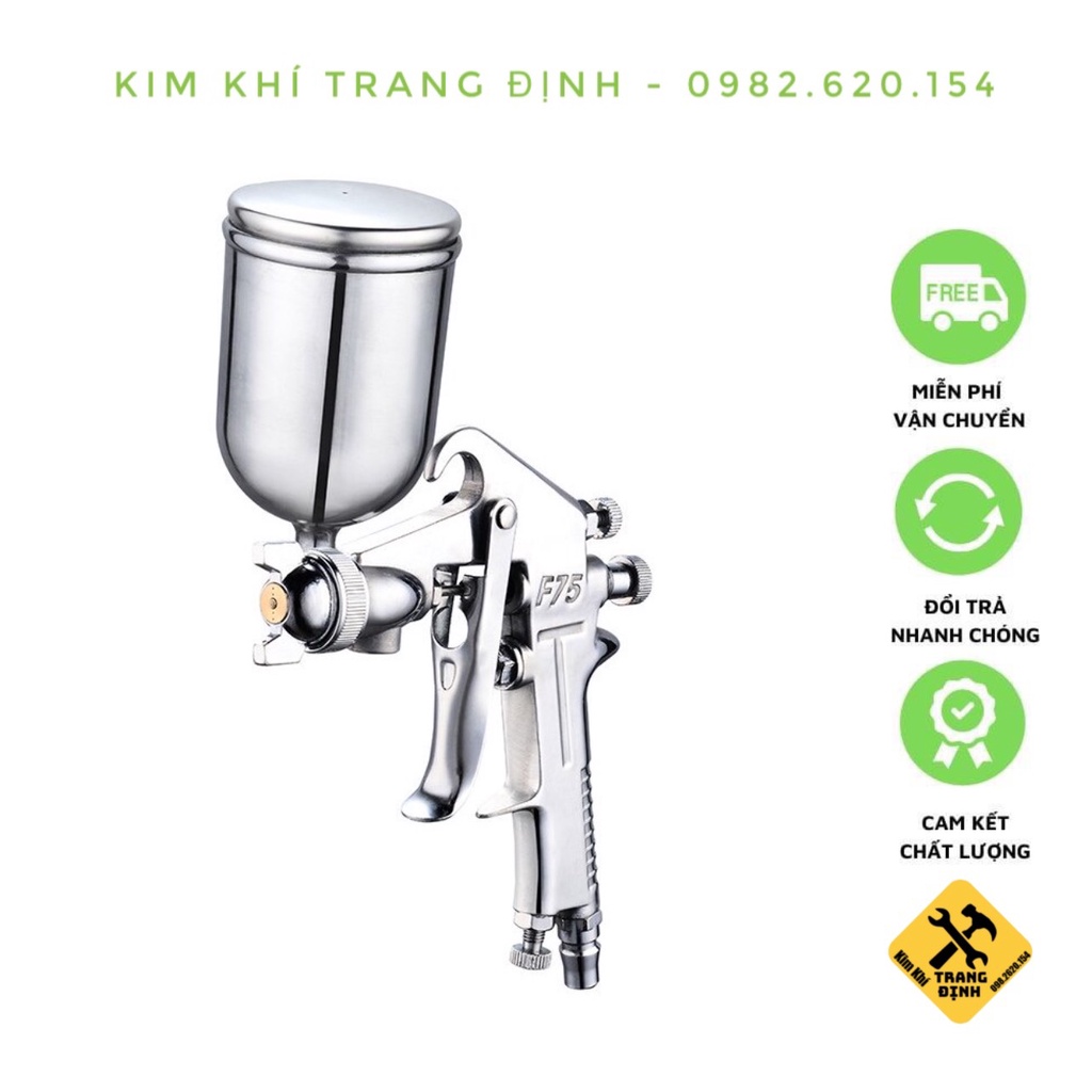 Súng phun sơn HD F75 (bình 400cc) chính hãng