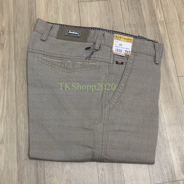Quần kaki dài nam vải bố từ nhỏ đến BIGSIZE (size 30-40)
