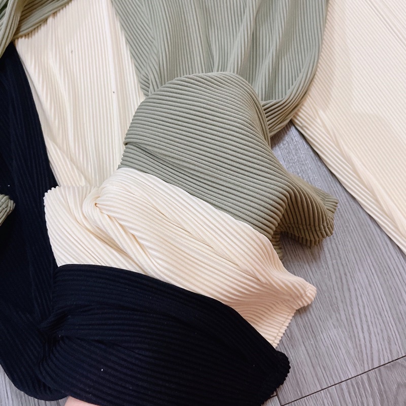 QUẦN BAGGY TĂM NHŨN ỐNG ĐỨNG siêu thích  ẢNH THẬT SP