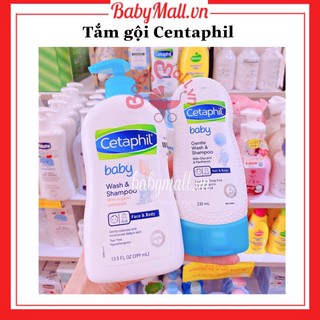 Tắm gội cetaphil dành cho bé có size lớn và nhỏ 230ml 399ml