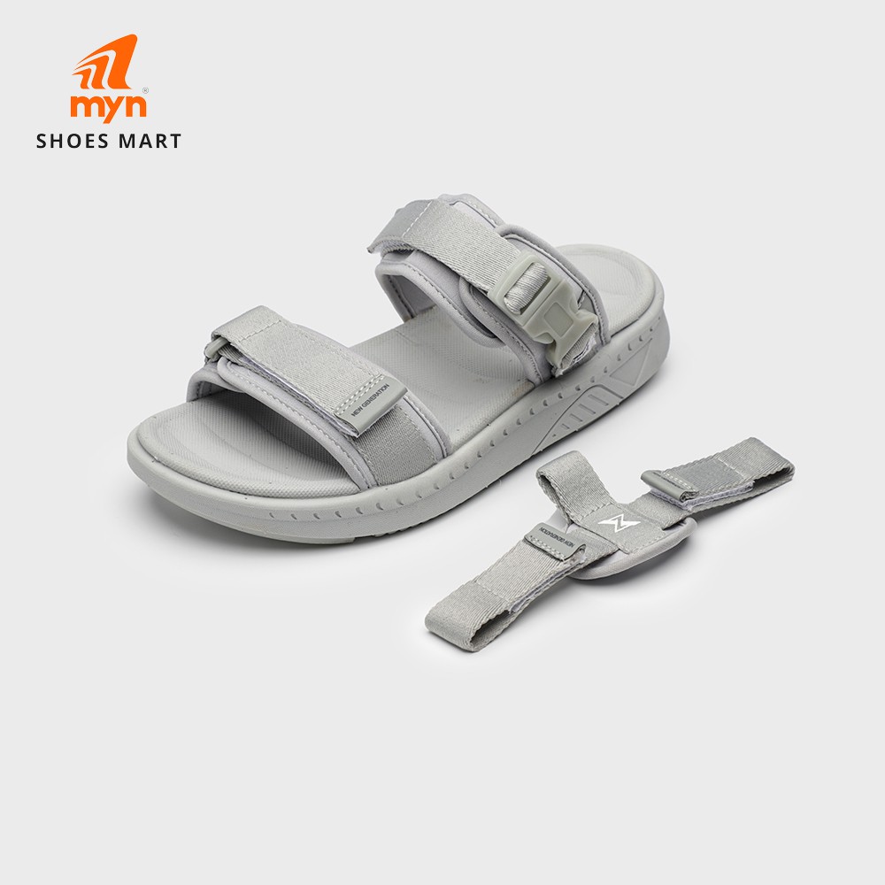 [Mã SKAMLTSM9 giảm 10% đơn 99K] Giày Sandal unisex ZX The Bubble D - MS 2714 - ALL GREY