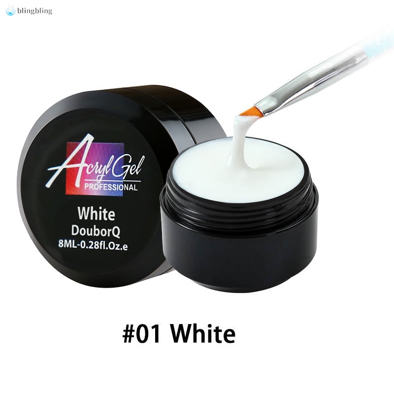 Gel Hard Finger Nail Extension UV LED Jelly Nail Gel Acrylic Builder Fast Dry