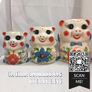 Heo đất tiết kiệm Bát Tràng - My Heo
