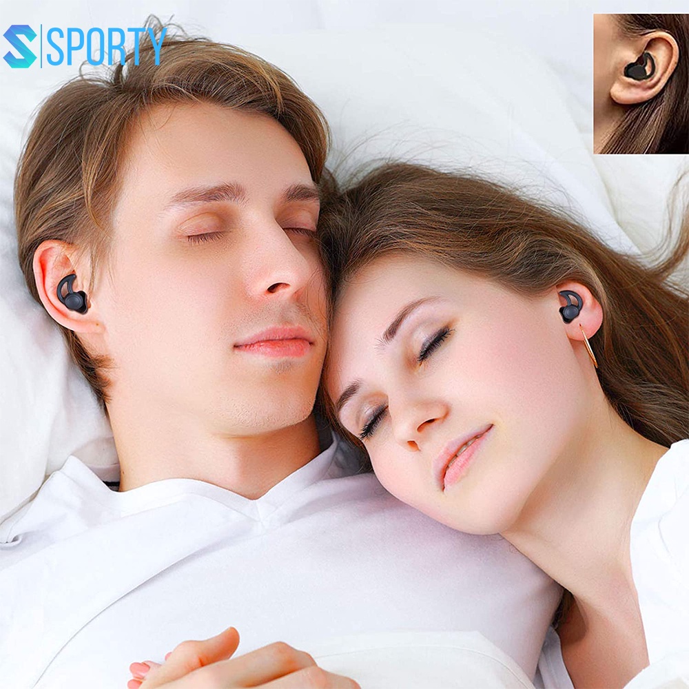 Bộ 2 nút bịt tai chống ồn ba tầng lọc âm bảo vệ tai SPORTY chất liệu silicone êm ái dễ chịu khi sử dụng với độ bền cao