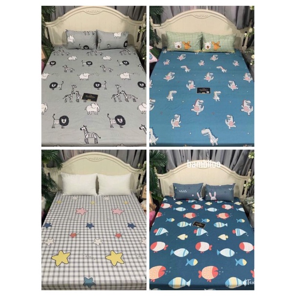 Ga chống thấm cotton NANO kháng khuẩn BAMBILO - 2 KHÔNG