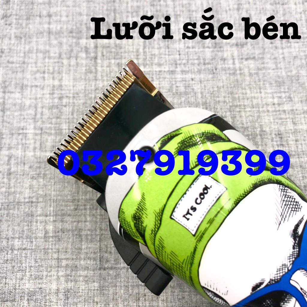 ✅freeship✅ Tông đơ cắt tóc chuyên nghiệp BESTBOMG - tăng tốc - bộ 8 cữ màu