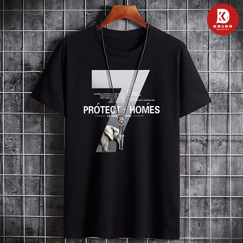 Áo thun nam KO&DO mã TT25 Áo tay lỡ form rộng thể thao ngắn tay đẹp hè thu cộc tay tập gym co giãn vải cotton | BigBuy360 - bigbuy360.vn