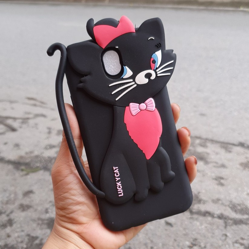 Ốp dẻo Luck Cat kute Samsung J7 PRO - phukienthutranghn