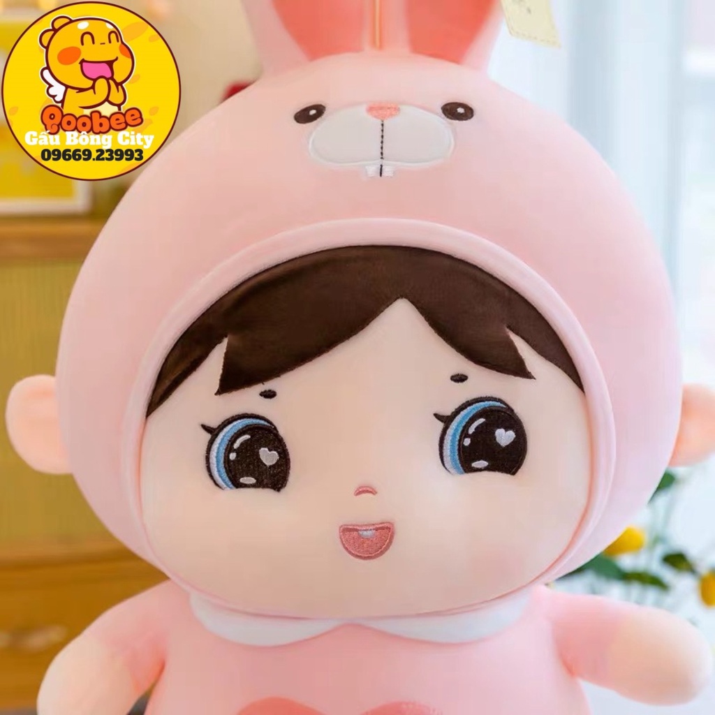 Gấu Bông Búp Bê Cosplay Thỏ Quà Tặng Cho Bé Cao Cấp Dễ Thương