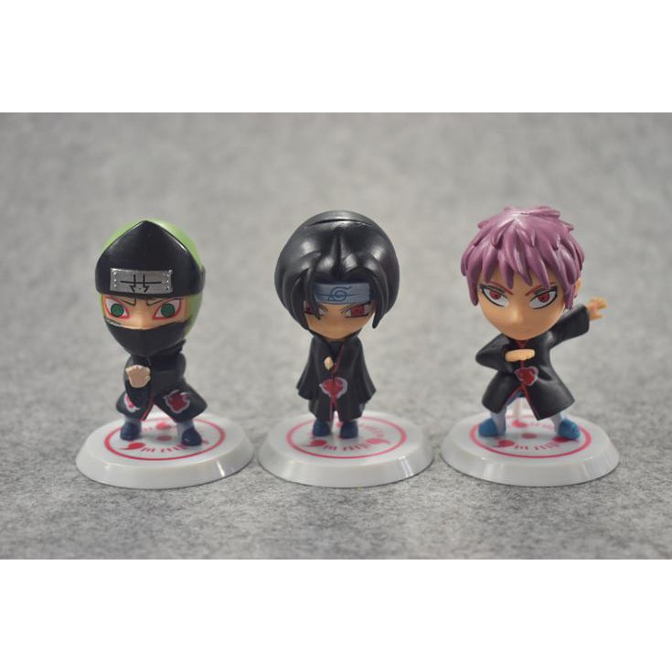 SET 11 MÔ HÌNH NARUTO AKATSUKI CỰC CHẤT