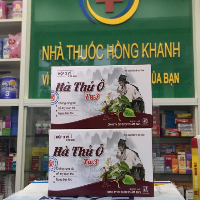 Viên uống Hà Thủ ô TW3