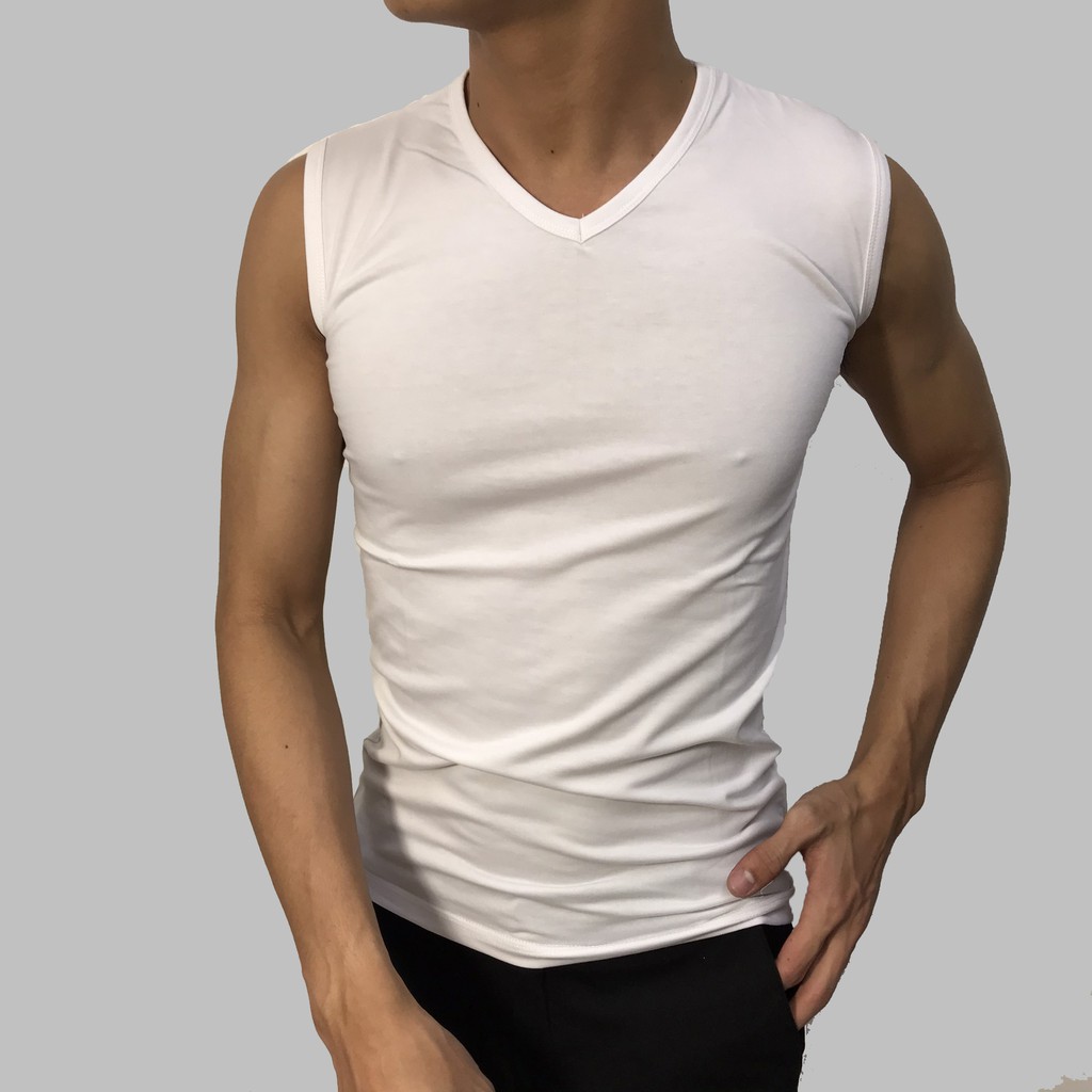 Áo ba lỗ nam KING Áo sát nách nam tanktop [U09]